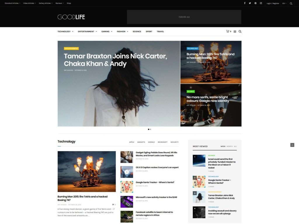 GoodLife - Magazine & Newspaper WordPress Theme - Best WordPress News Theme - Blog Haveli