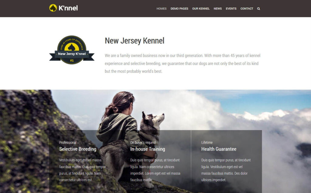 Knnel - Ultimate Dog Breeder WP Theme - Best Pet Grooming WordPress Theme - Blog Haveli