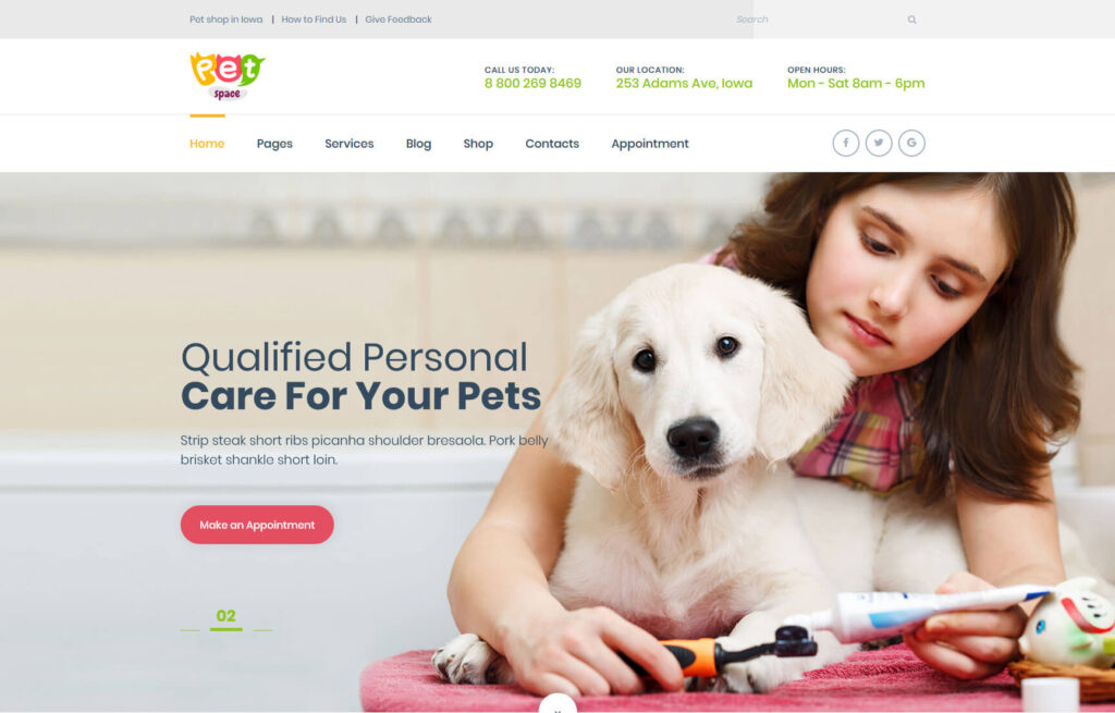 PetSpace - Animal Care & Grooming WordPress Theme - Best Pet Grooming WordPress Theme - Blog Haveli