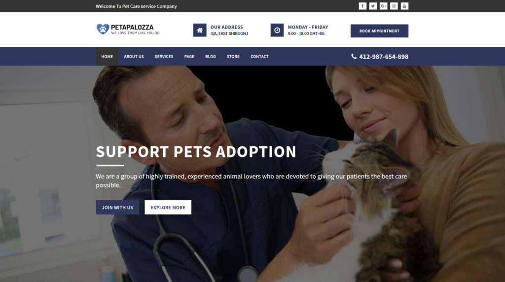 Petapalozza - Pet Care Service WordPress Theme - Best Pet Grooming WordPress Theme - Blog Haveli