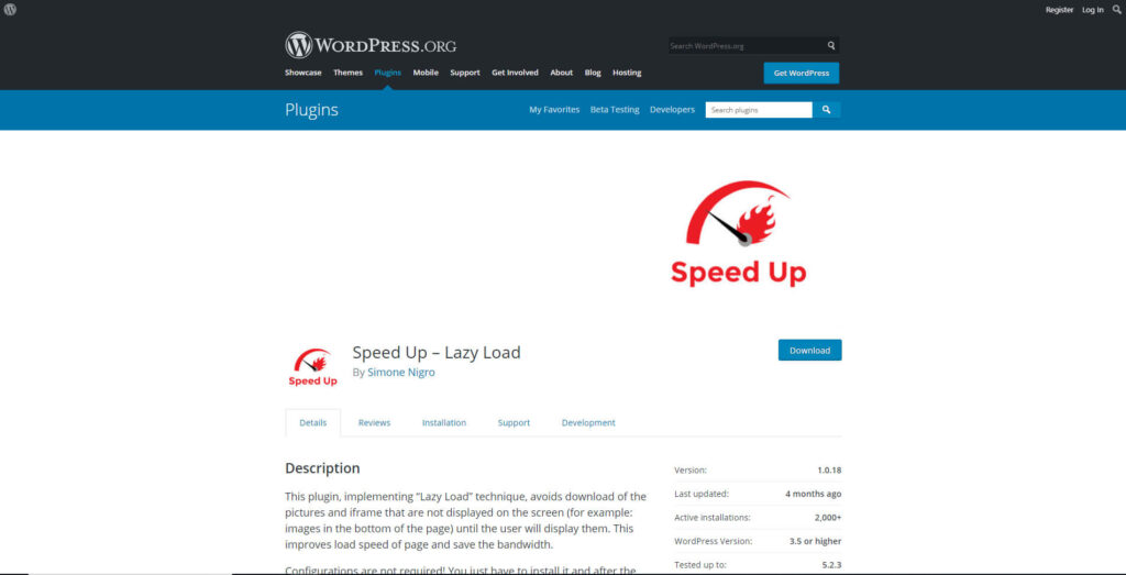Speed Up – Lazy Load - Best WordPress Lazy Load Plugin - Blog Haveli