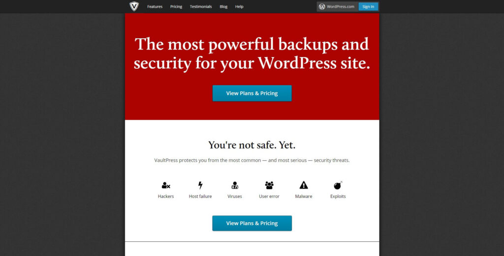 VaultPress - Best WordPress Security Plugin - Blog Haveli