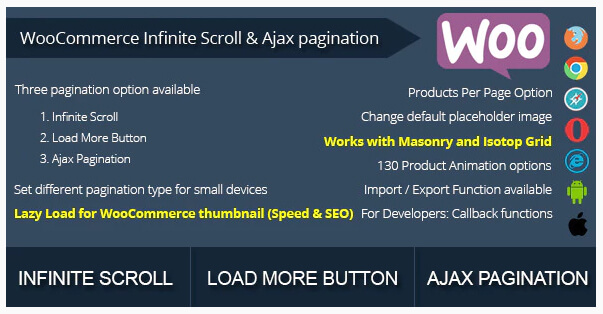 WooCommerce Infinite Scroll and Ajax Pagination - Best WordPress Lazy Load Plugin - Blog Haveli