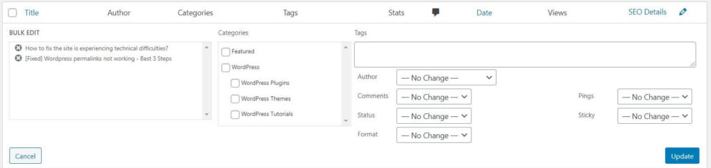 Settings to Disable Comments in WordPress for Pages and Posts in Bulk - How to disable comments in wordpress - Blog Haveli