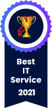 Best IT Service Badge